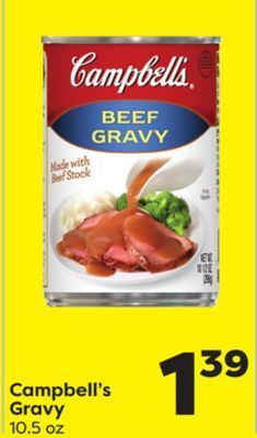 Weis Markets Campbell's gravy offer