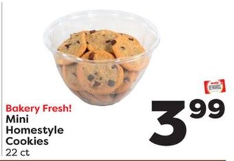 Weis Markets Mini homestyle cookies offer