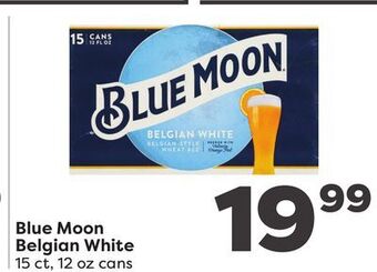 Weis Markets Blue moon belgian white offer