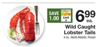 The Fresh Grocer Wild caught lobster tails offer