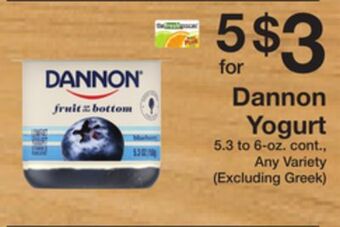 The Fresh Grocer Yogurt offer
