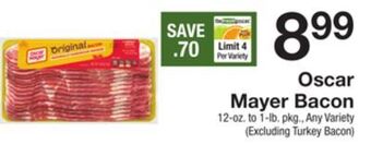 The Fresh Grocer Bacon offer