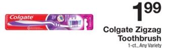 The Fresh Grocer Zigzag toothbrush offer
