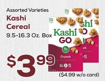 DeCicco & Sons Kashi cereal offer