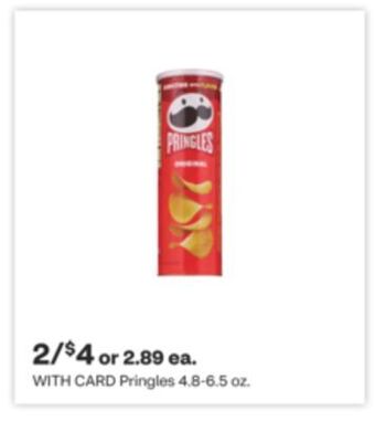 CVS Pringles 4.8-6.5 oz offer