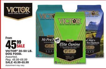 Blain's Farm & Fleet Victor 30-50 lb. dog food offer