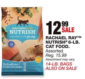 Blain's Farm & Fleet Rachael ray nutrish 6-lb. cat food offer