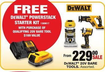 Blain's Farm & Fleet Dewalt 20v bare tools offer