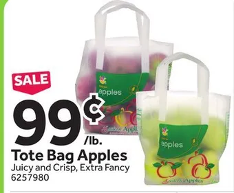 Stop&Shop Tote bag apples offer
