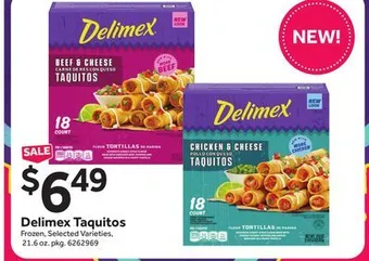 Stop&Shop Delimex taquitos offer