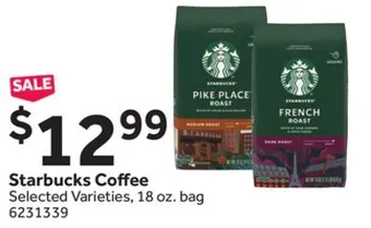 Stop&Shop Starbucks coffee offer