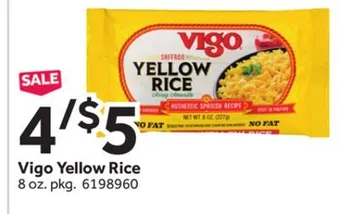 Stop&Shop Vigo yellow rice offer