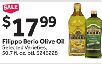 Stop&Shop Filippo berio olive oil offer