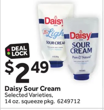 Stop&Shop Daisy sour cream offer