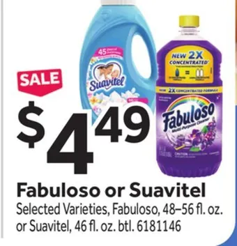 Stop&Shop Fabuloso or suavitel offer