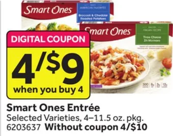 Stop&Shop Smart ones entrée offer