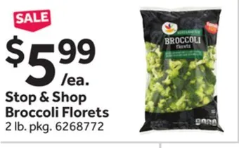 Stop&Shop Stop & shop broccoli florets offer