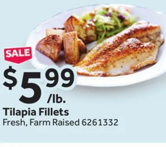 Stop&Shop Tilapia fillets offer