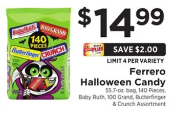 ShopRite Halloween candy offer