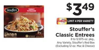 ShopRite Classic entrees offer
