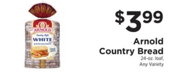 ShopRite Country bread offer