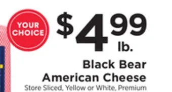 ShopRite American cheese offer