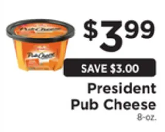 ShopRite Pub cheese offer
