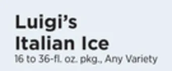 ShopRite Italian ice offer