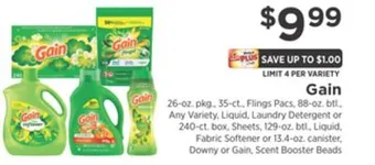 ShopRite Gain offer
