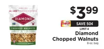 ShopRite Chopped walnuts offer