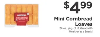 ShopRite Mini cornbread loaves offer