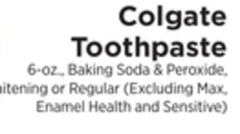 ShopRite Toothpaste offer