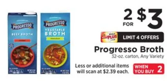 ShopRite Broth offer
