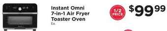 ShopRite 7-in-1 air fryer toaster oven offer