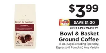 ShopRite Ground coffee offer