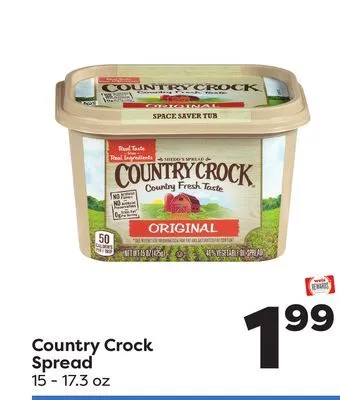 Weis Markets Country crock spread offer