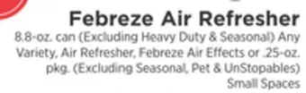 ShopRite Air refresher offer
