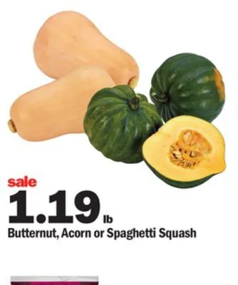 Meijer Butternut, acorn or spaghetti squash offer