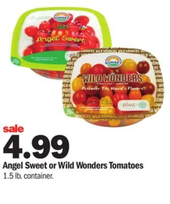 Meijer Angel sweet or wild wonders tomatoes offer