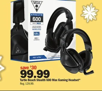 Meijer Turtle beach stealth 600 max gaming headset offer