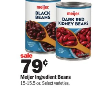Meijer Meijer ingredient beans offer