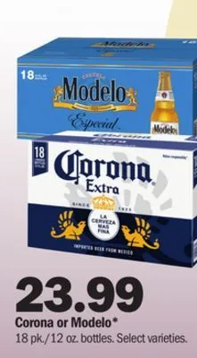 Meijer Corona or modelo offer