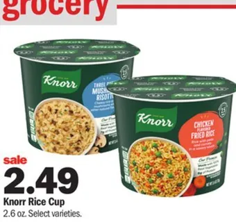 Meijer Knorr rice cup offer