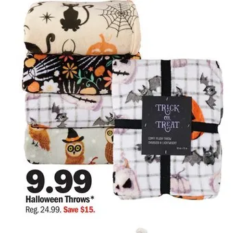 Meijer Halloween throws offer