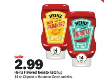 Meijer Heinz flavored tomato ketchup offer