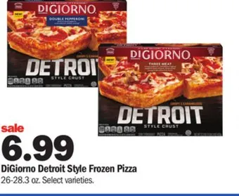 Meijer Digiorno detroit style frozen pizza offer