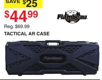 Dunham's Sports Flambeau tactical ar case offer