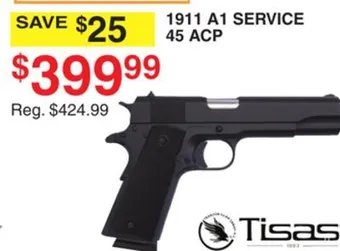 Dunham's Sports Tisas 1911 a1 service 45 acp offer