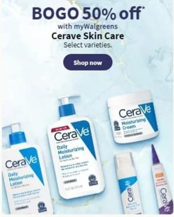 Walgreens CeraVe Skin Care offer