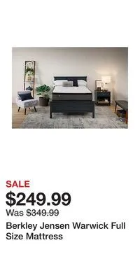 BJ’s Berkley jensen warwick full size mattress offer